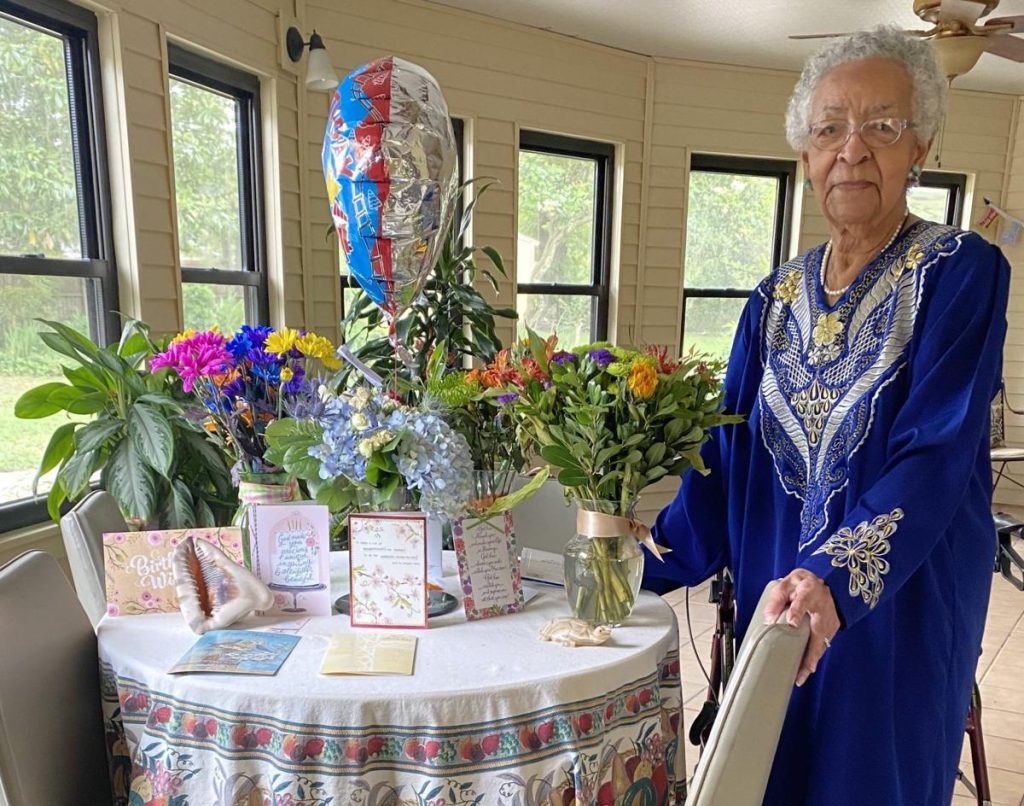 Doveal Austin Essex's 99th birthday was celebrated Saturday, May 9, with a birthday parade