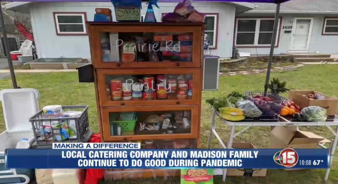 Local catering company, Madison family continue to do good during pandemic