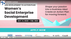 Read more about the article Nordik Institute Starts Program to Help Women Develop Social Enterprise